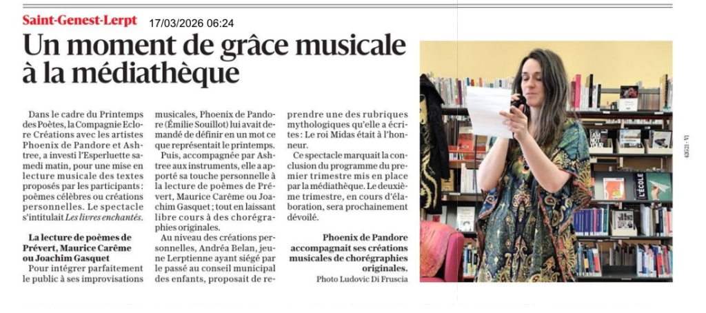 Emilie Souillot Le Mornant Les Livres enchantés